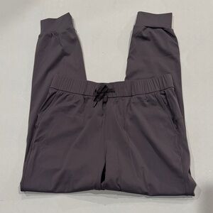 Women's Charcoal Joggers with Drawstring Waist